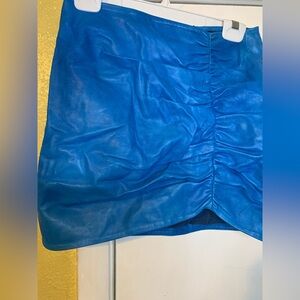 Lamarque Lamb Leather mini skirts size 2